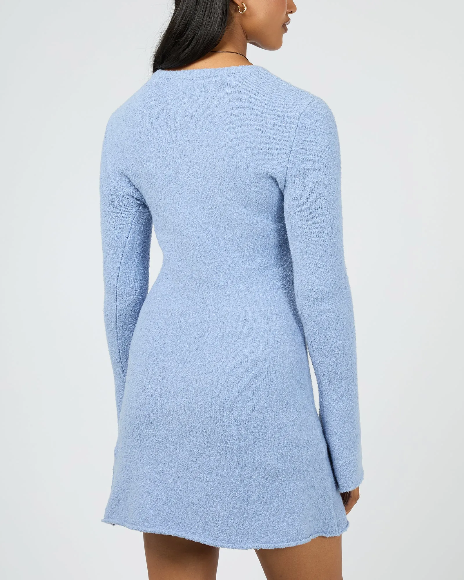 River Knit Mini Dress Vintage Blue sold by All About Eve product image thumbnail 3