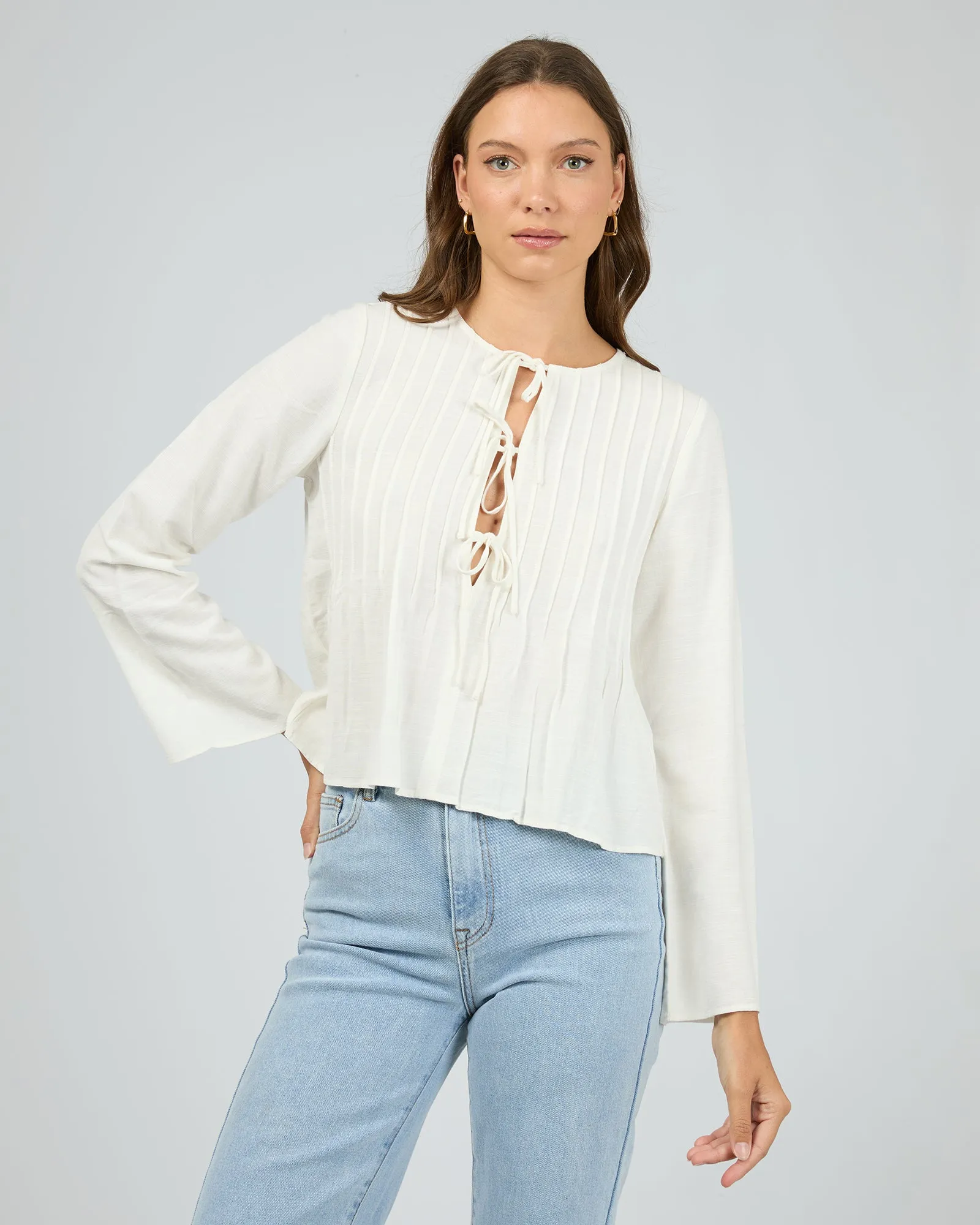 Hudson Shirt Vintage White sold by All About Eve