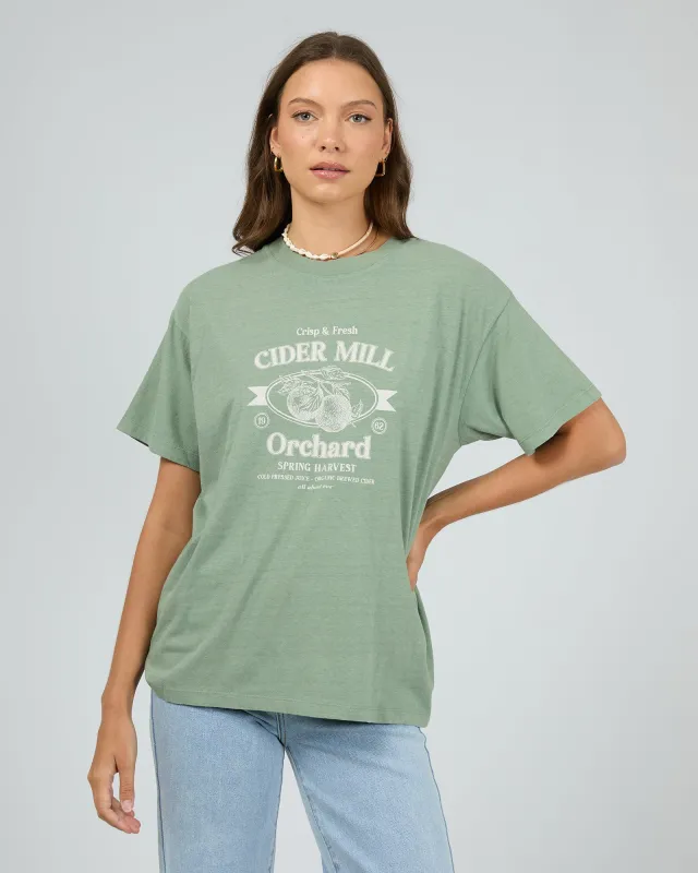 Orchard Relaxed Tee Khaki sold by All About Eve