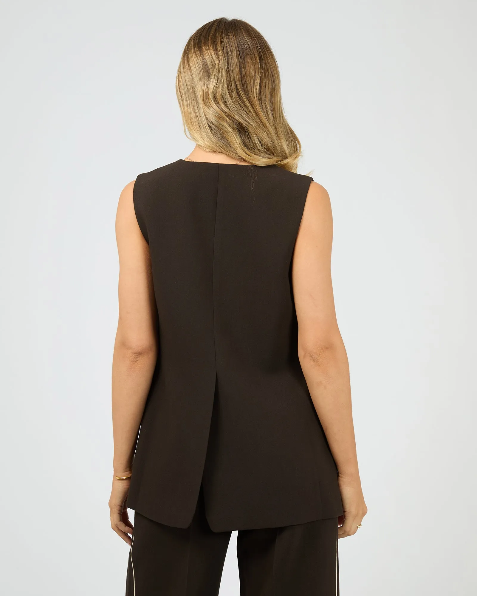 Postcard V-Neck Top Brown sold by All About Eve product image thumbnail 5