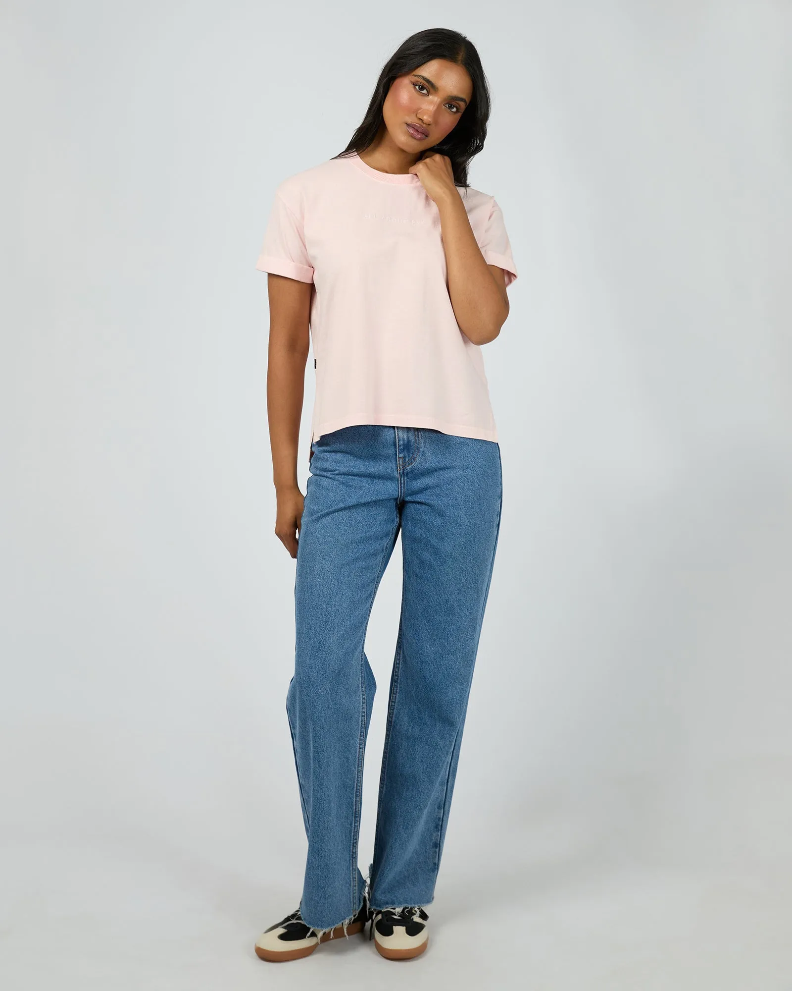 Aae Washed Tee Light Pink sold by All About Eve product image thumbnail 2