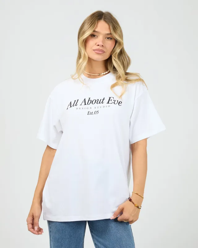Aae Timeless Tee White sold by All About Eve