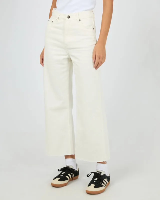 Charlie High Rise Wide Leg Jean Vintage White sold by All About Eve product image thumbnail 4