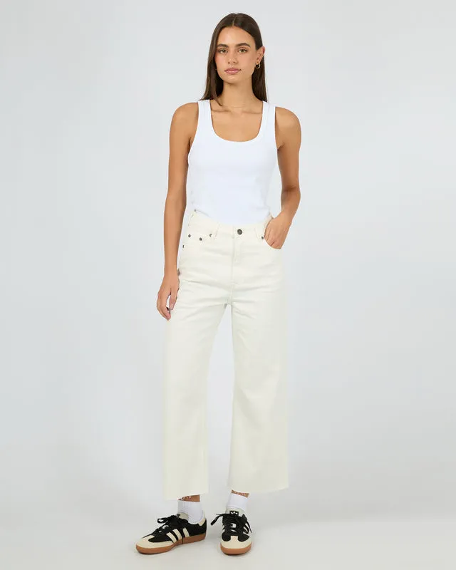 Charlie High Rise Wide Leg Jean Vintage White sold by All About Eve product image thumbnail 2