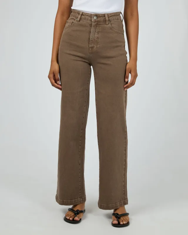 Jacqui Wide Leg Cocoa sold by All About Eve