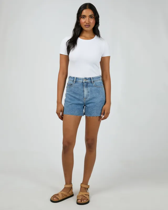 Ricky Denim Short Light Blue made by All About Eve
