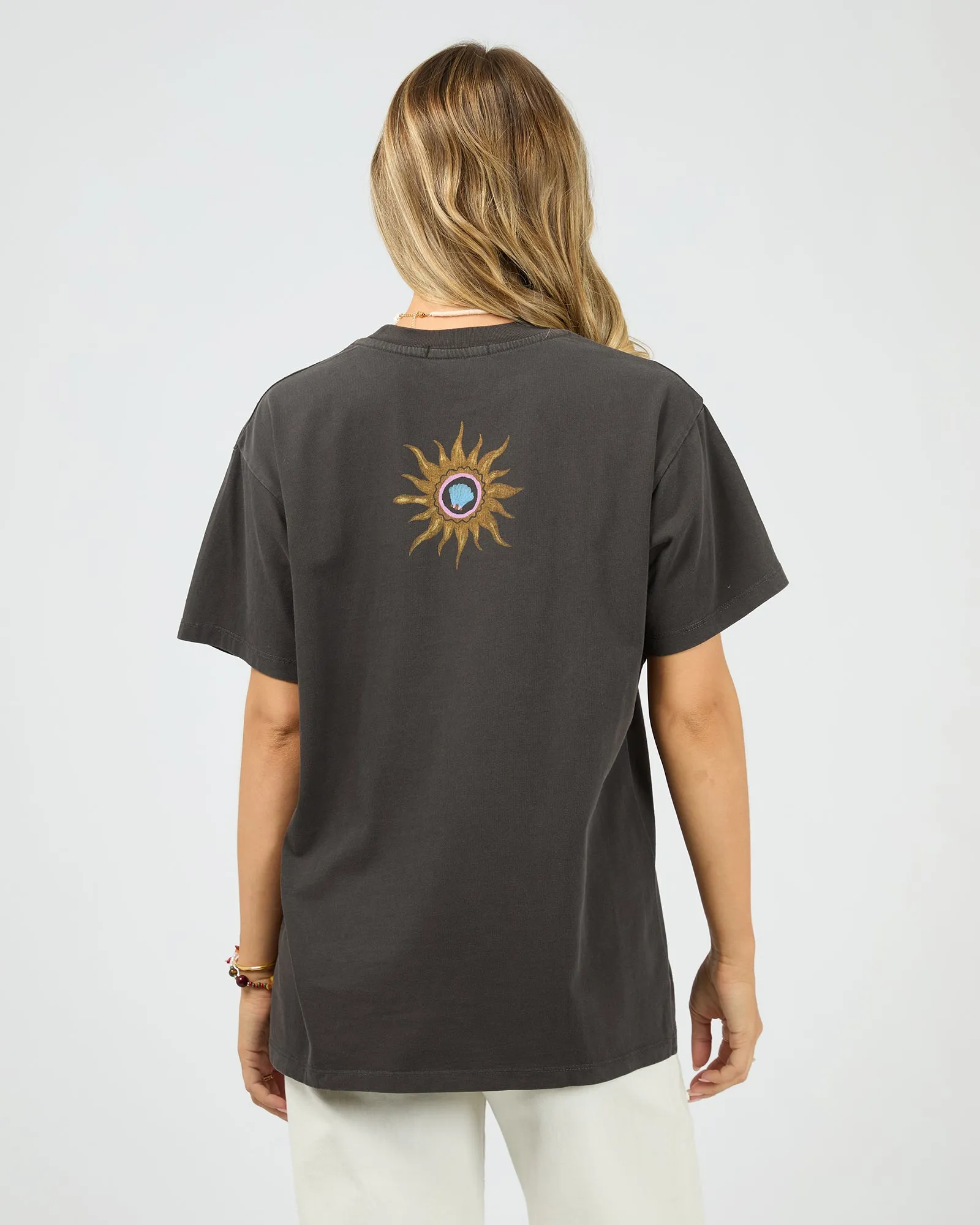 Calamity Sun Relaxed Tee Washed Black sold by All About Eve product image thumbnail 3
