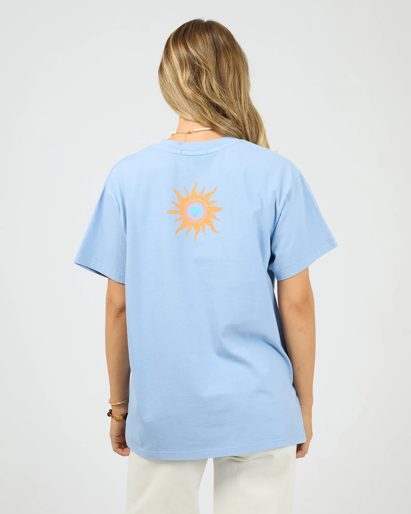 Calamity Sun Relaxed Tee Light Blue sold by All About Eve product image thumbnail 3