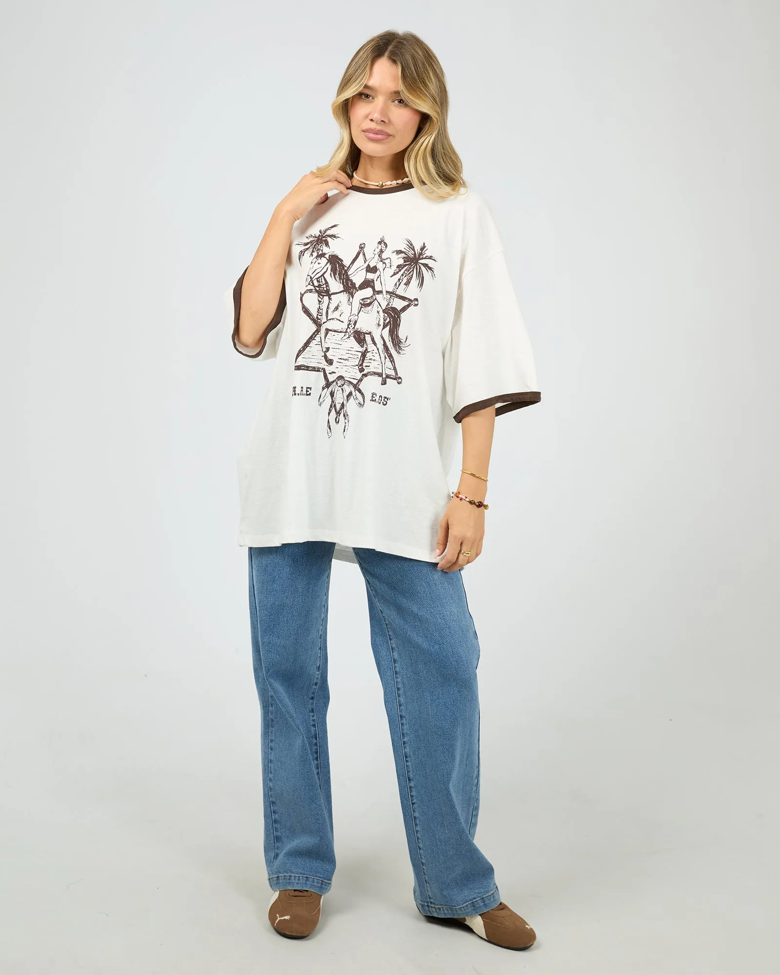 Pony Island Tee Vintage White sold by All About Eve product image thumbnail 2