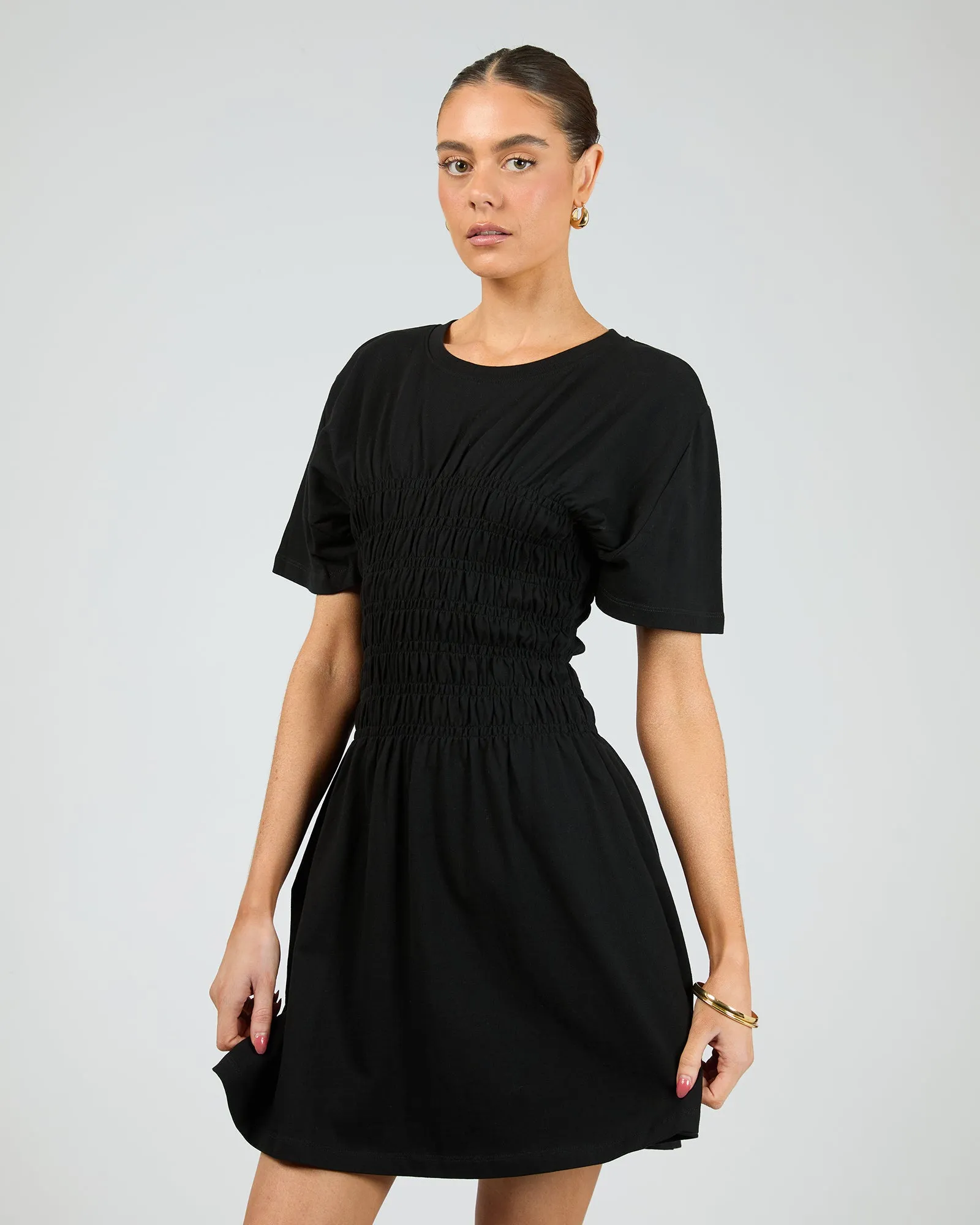 Lipa Ruched Mini Dress Black sold by All About Eve product image thumbnail 4