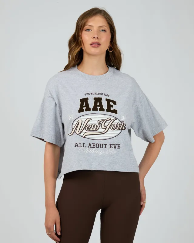 Athletica Relaxed Crop Tee Grm sold by All About Eve