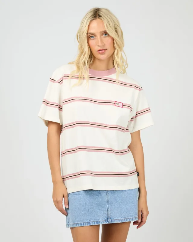 Kinsey Stripe Tee Stripe made by All About Eve