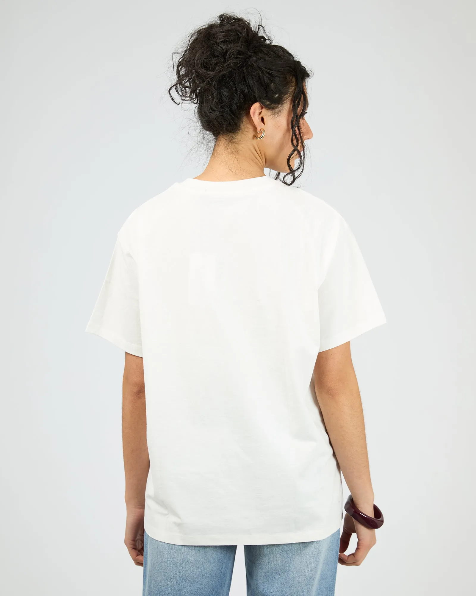Hibiscus Relaxed Tee Vintage White sold by All About Eve product image thumbnail 3