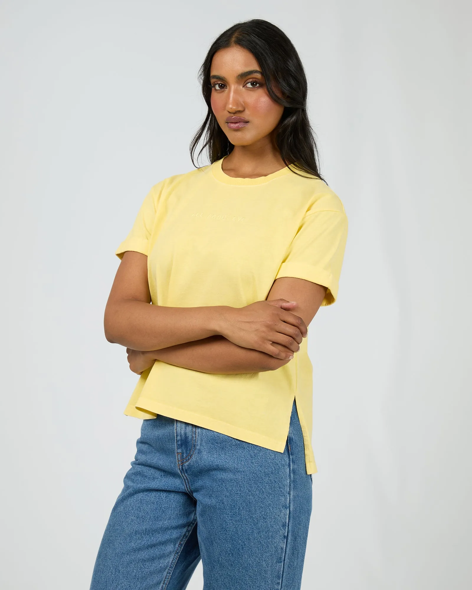 Aae Washed Tee Lemon sold by All About Eve product image thumbnail 4
