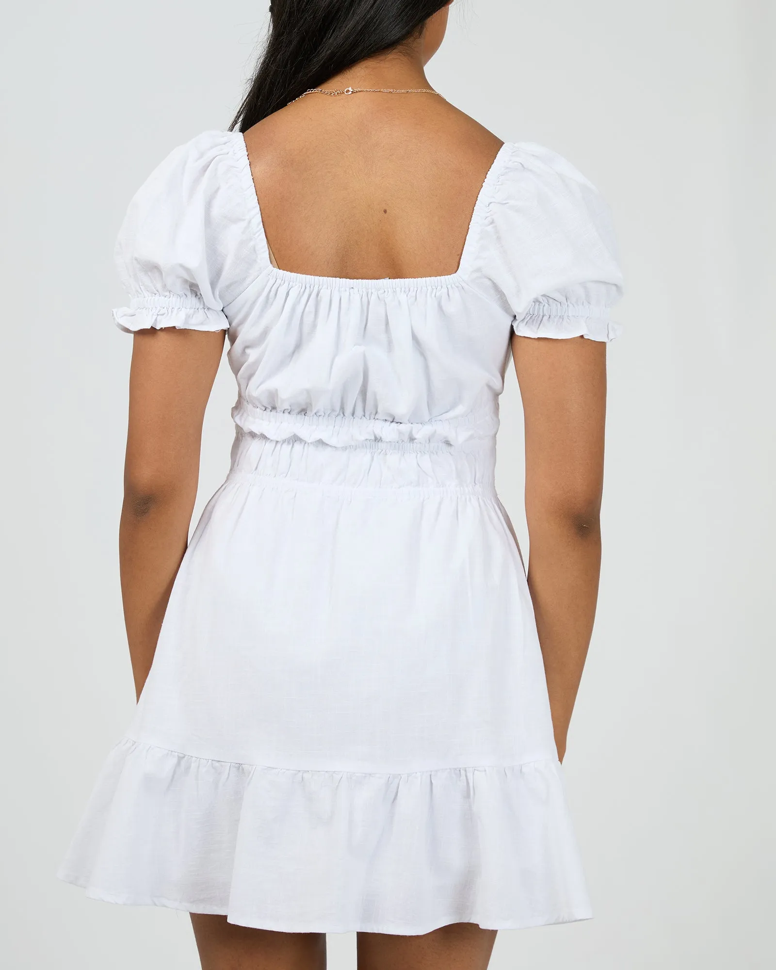 Essesntial Ss Mini Dress White sold by All About Eve product image thumbnail 3