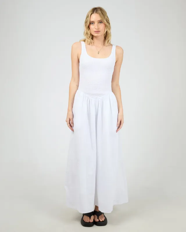 Essential Maxi Dress White sold by All About Eve