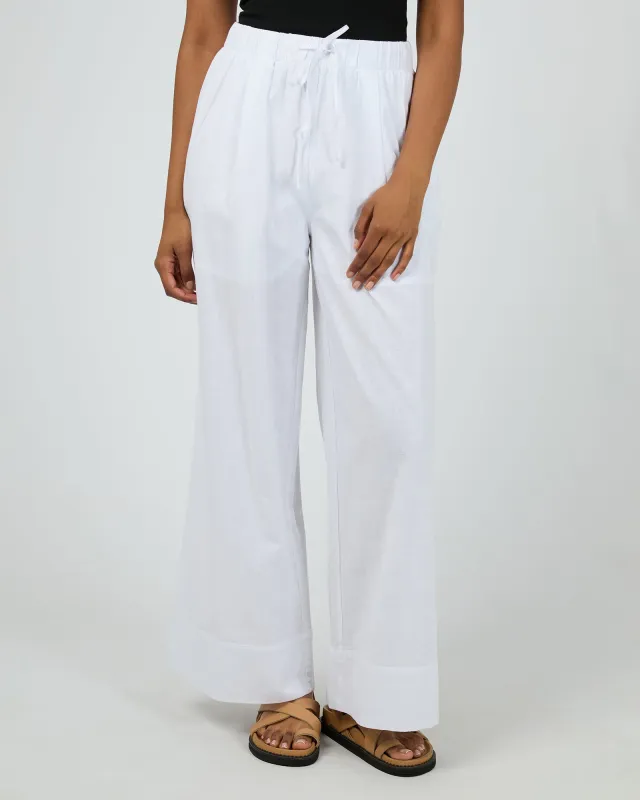 Essential Pant White sold by All About Eve