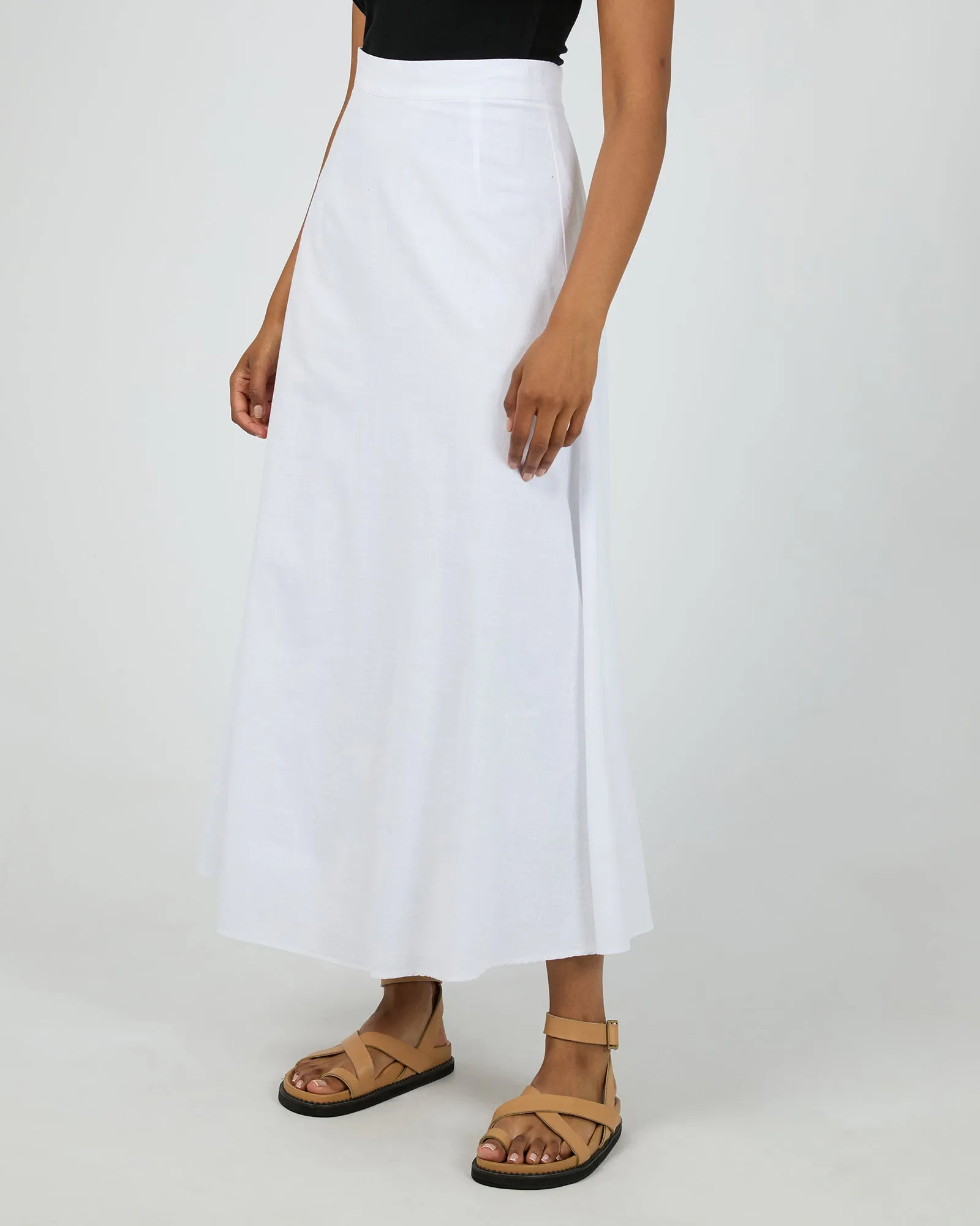 Essential Maxi Skirt White sold by All About Eve product image thumbnail 5