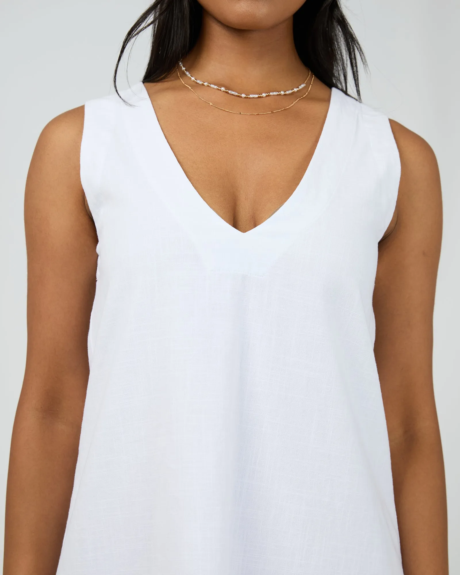 Essential Mini Dress White sold by All About Eve product image thumbnail 5