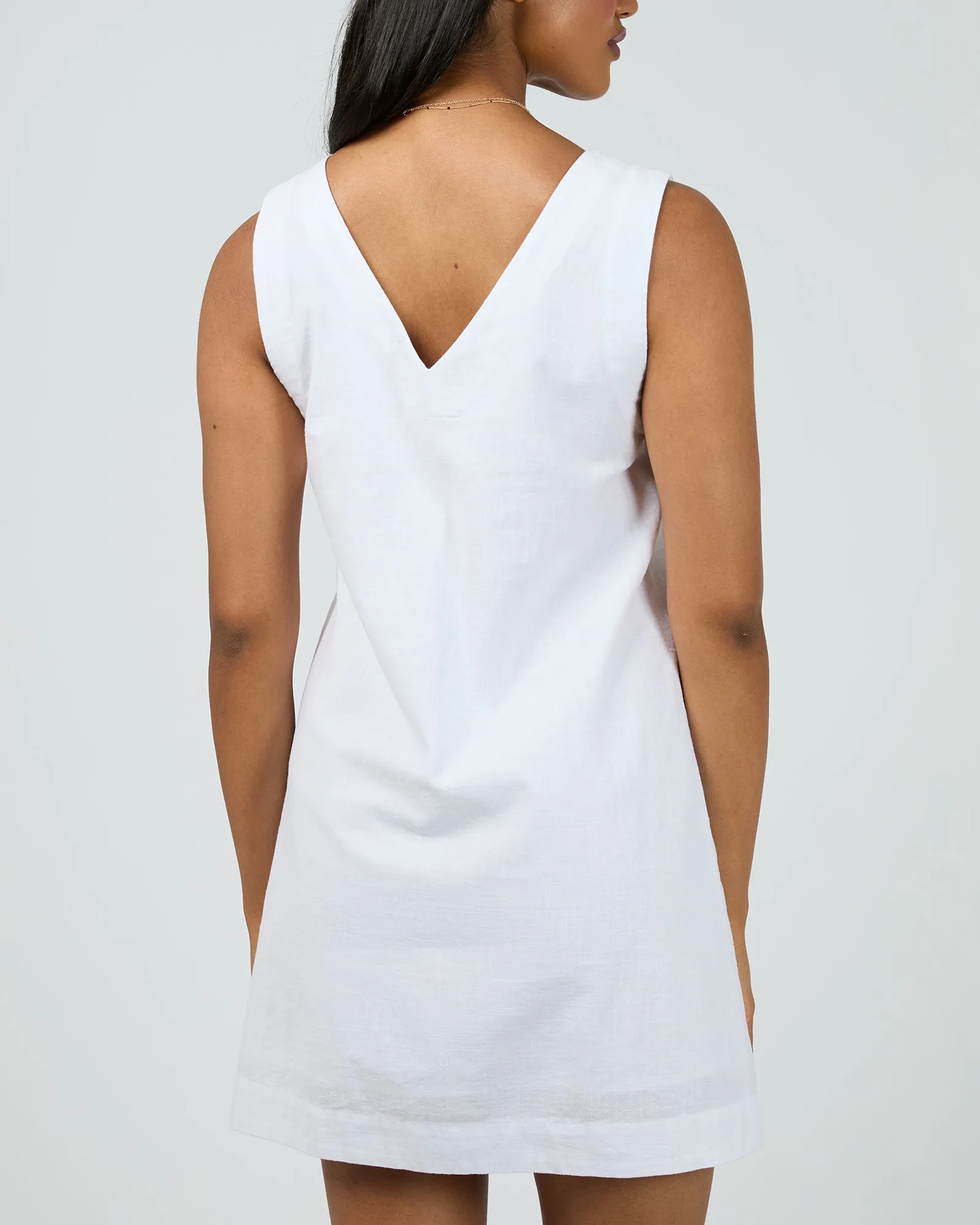 Essential Mini Dress White sold by All About Eve product image thumbnail 3