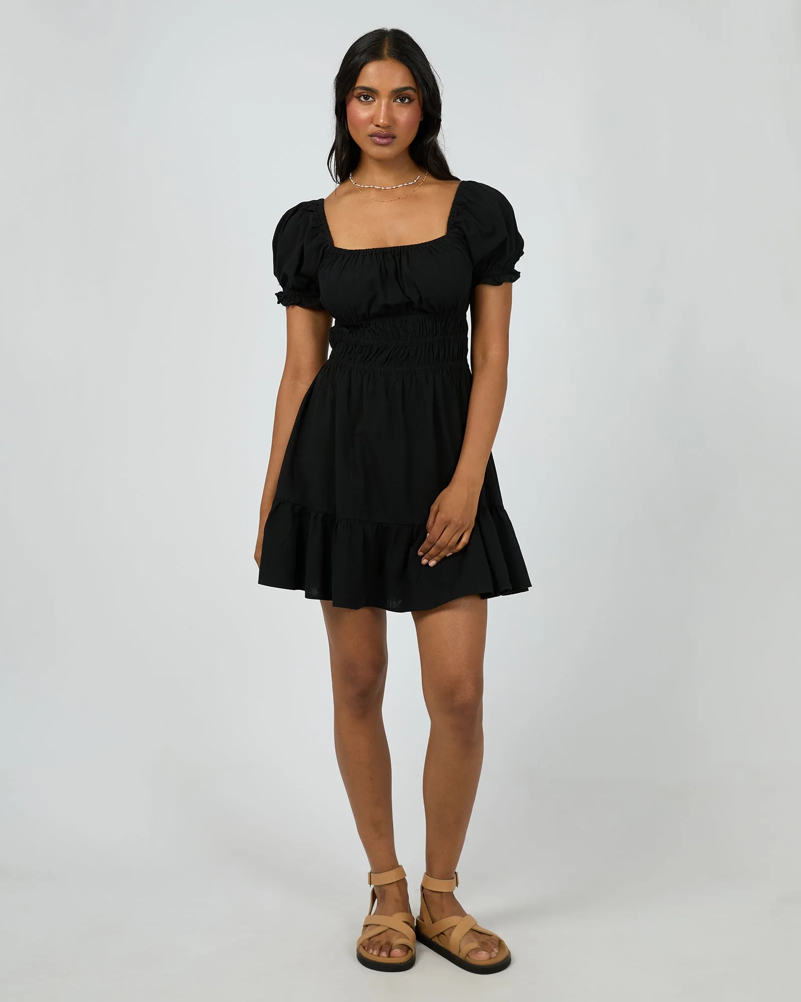 Essential Ss Mini Dress Black sold by All About Eve product image thumbnail 2