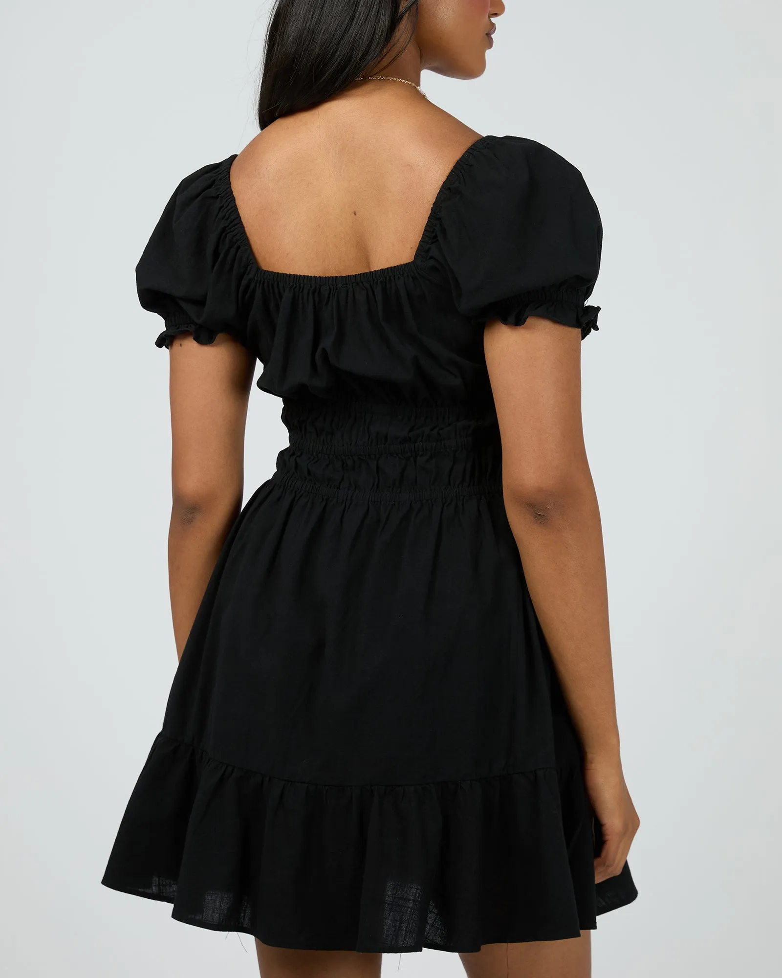 Essential Ss Mini Dress Black sold by All About Eve product image thumbnail 3