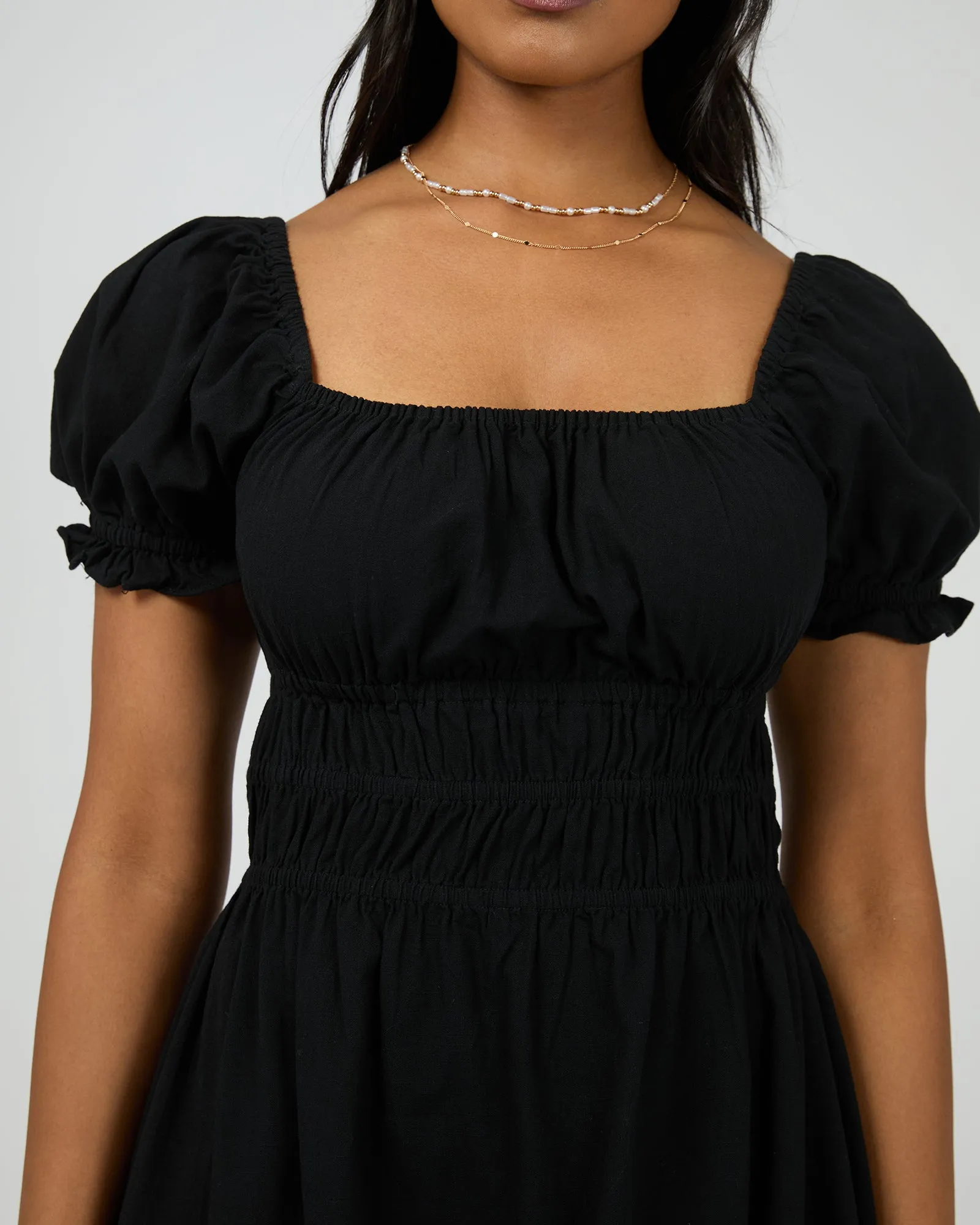 Essential Ss Mini Dress Black sold by All About Eve product image thumbnail 5