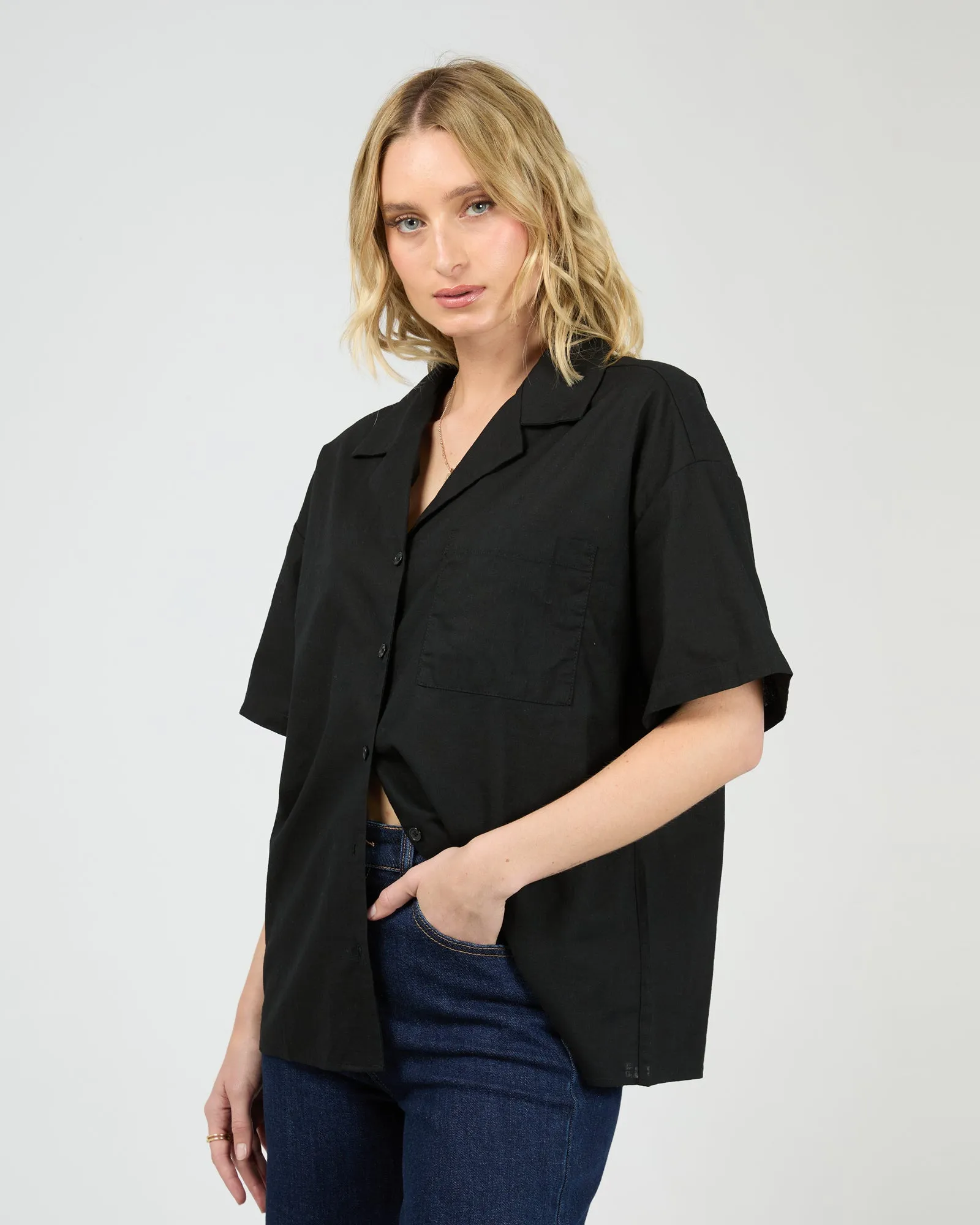 Essential Shirt Black sold by All About Eve product image thumbnail 4