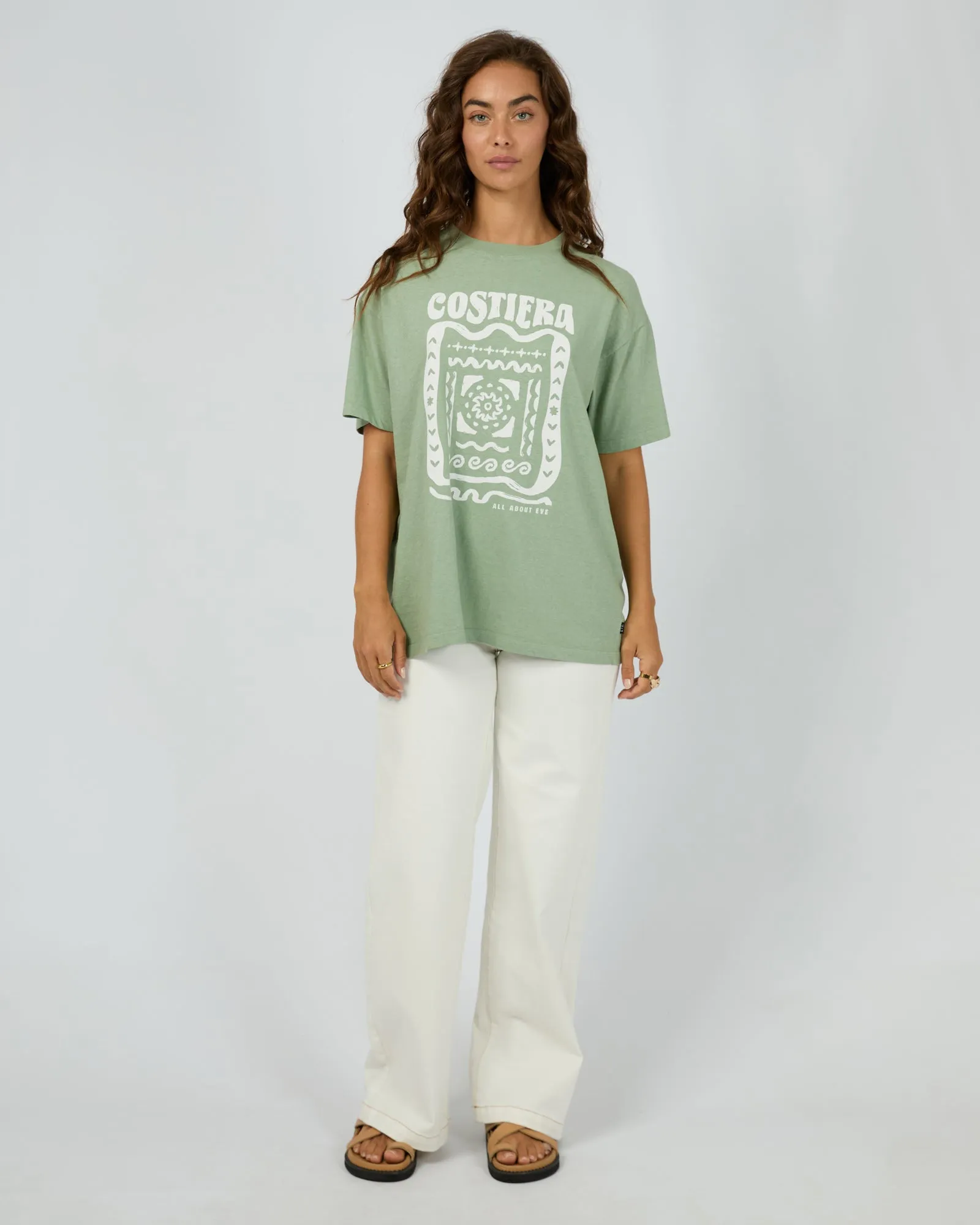 Costiera Relaxed Tee Sage sold by All About Eve product image thumbnail 2