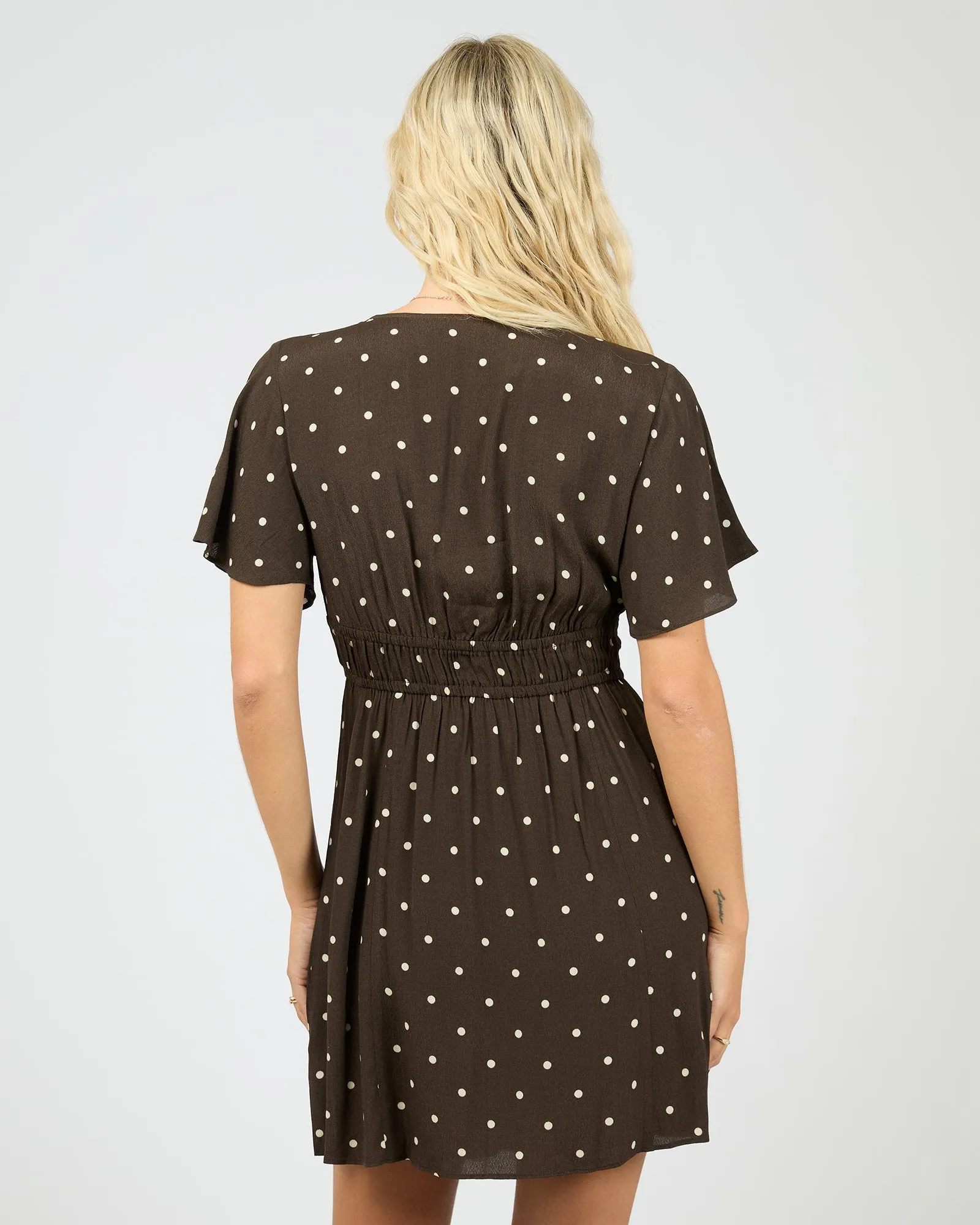 Emelia Skater Dress Brown sold by All About Eve product image thumbnail 3