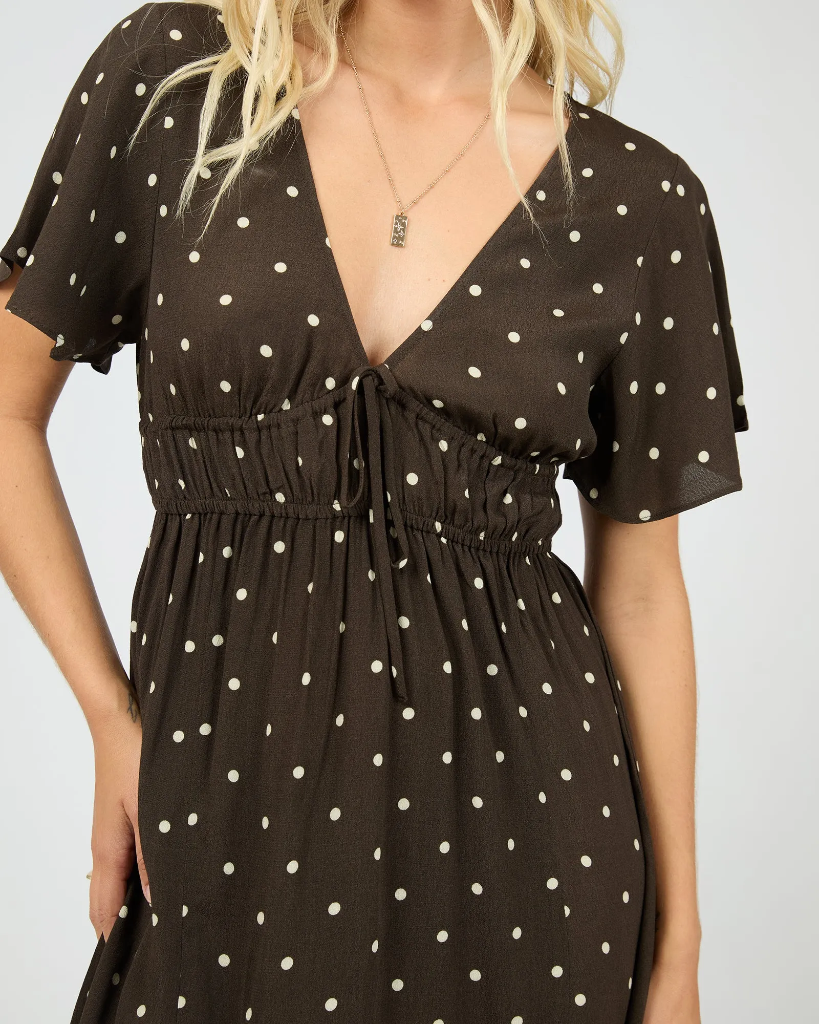 Emelia Skater Dress Brown sold by All About Eve product image thumbnail 5