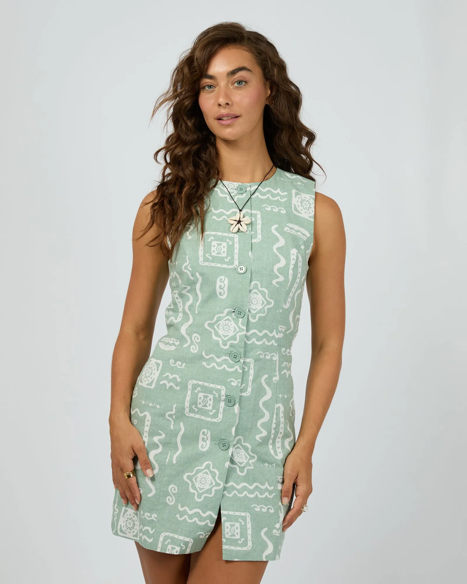 Lucia Mini Dress Sage sold by All About Eve product image thumbnail 2