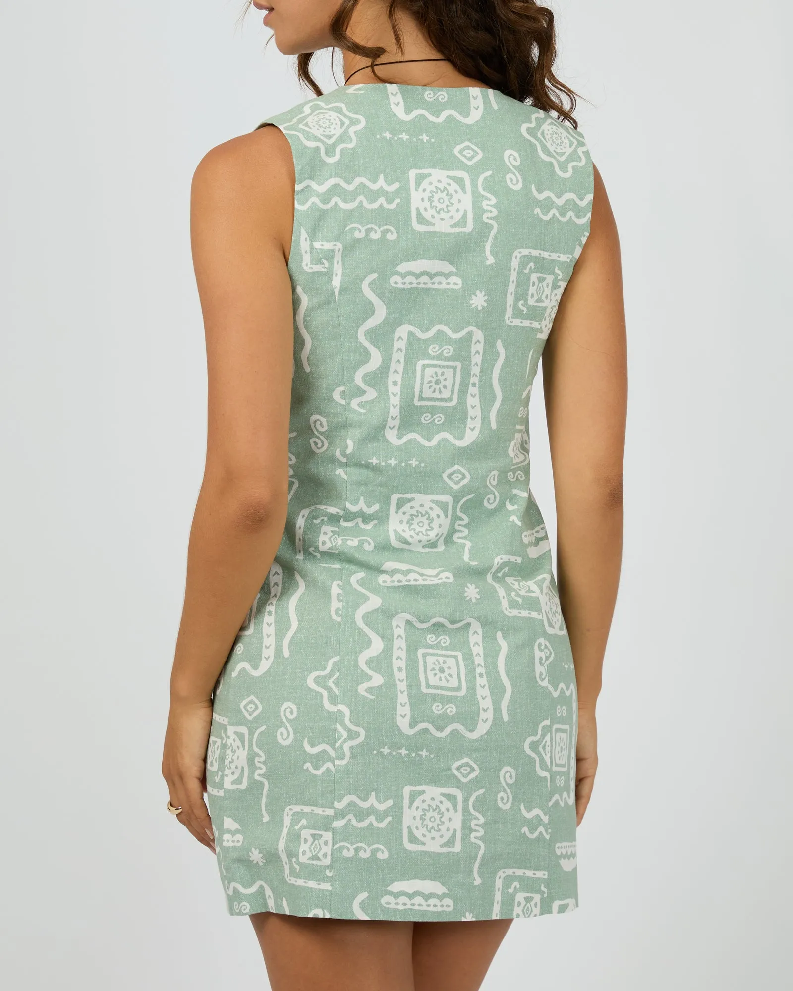 Lucia Mini Dress Sage sold by All About Eve product image thumbnail 4