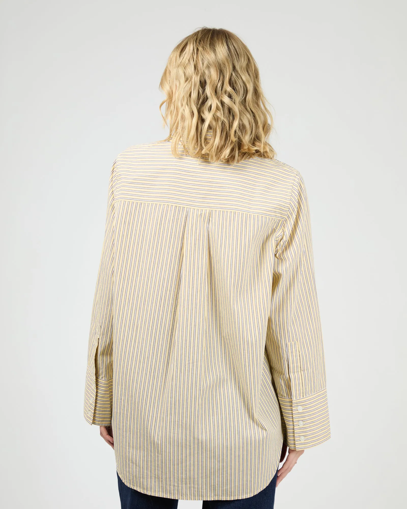 Nara Stripe Shirt Yellow sold by All About Eve product image thumbnail 4