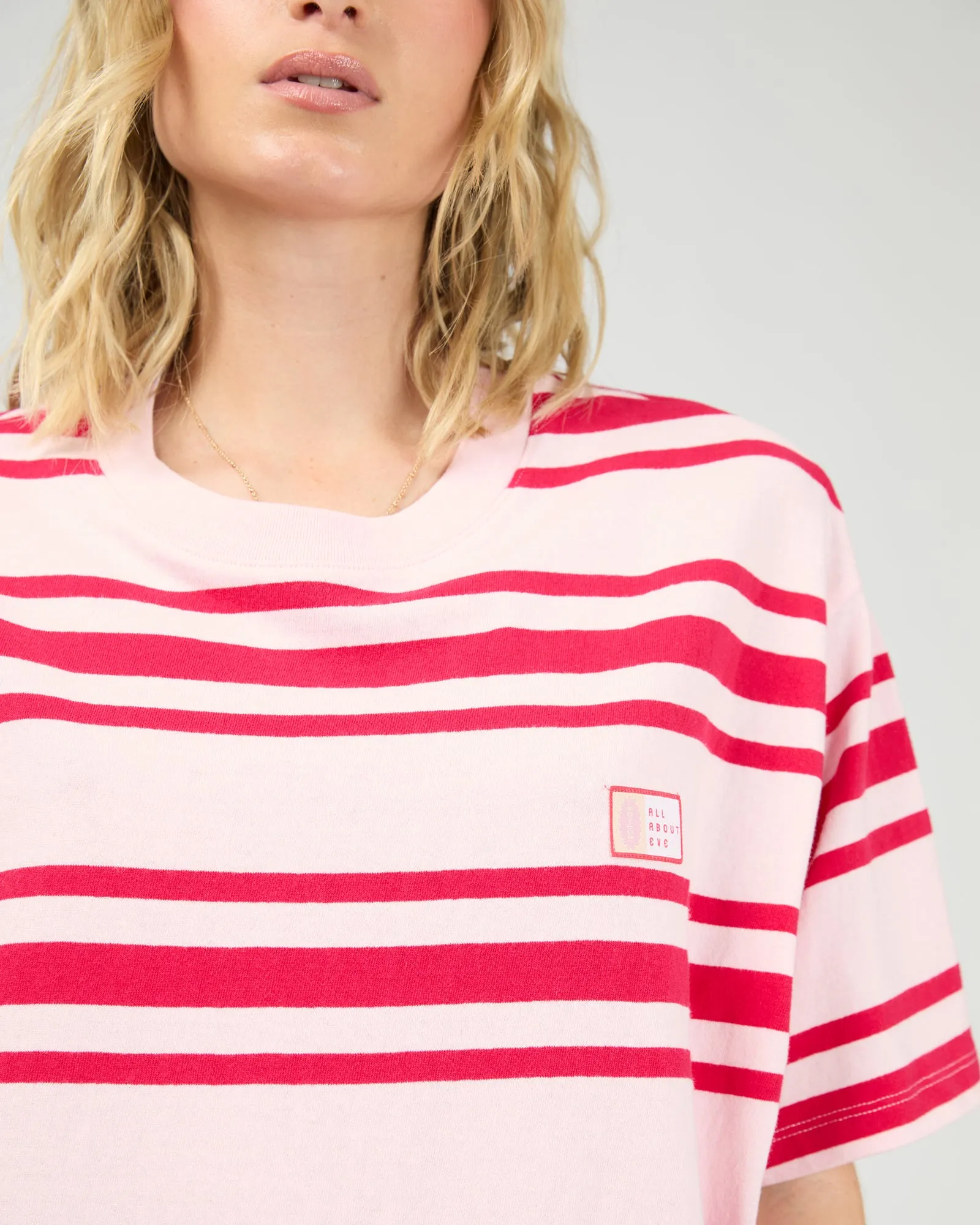 Ruby Crop Relaxed Tee Red sold by All About Eve product image thumbnail 5