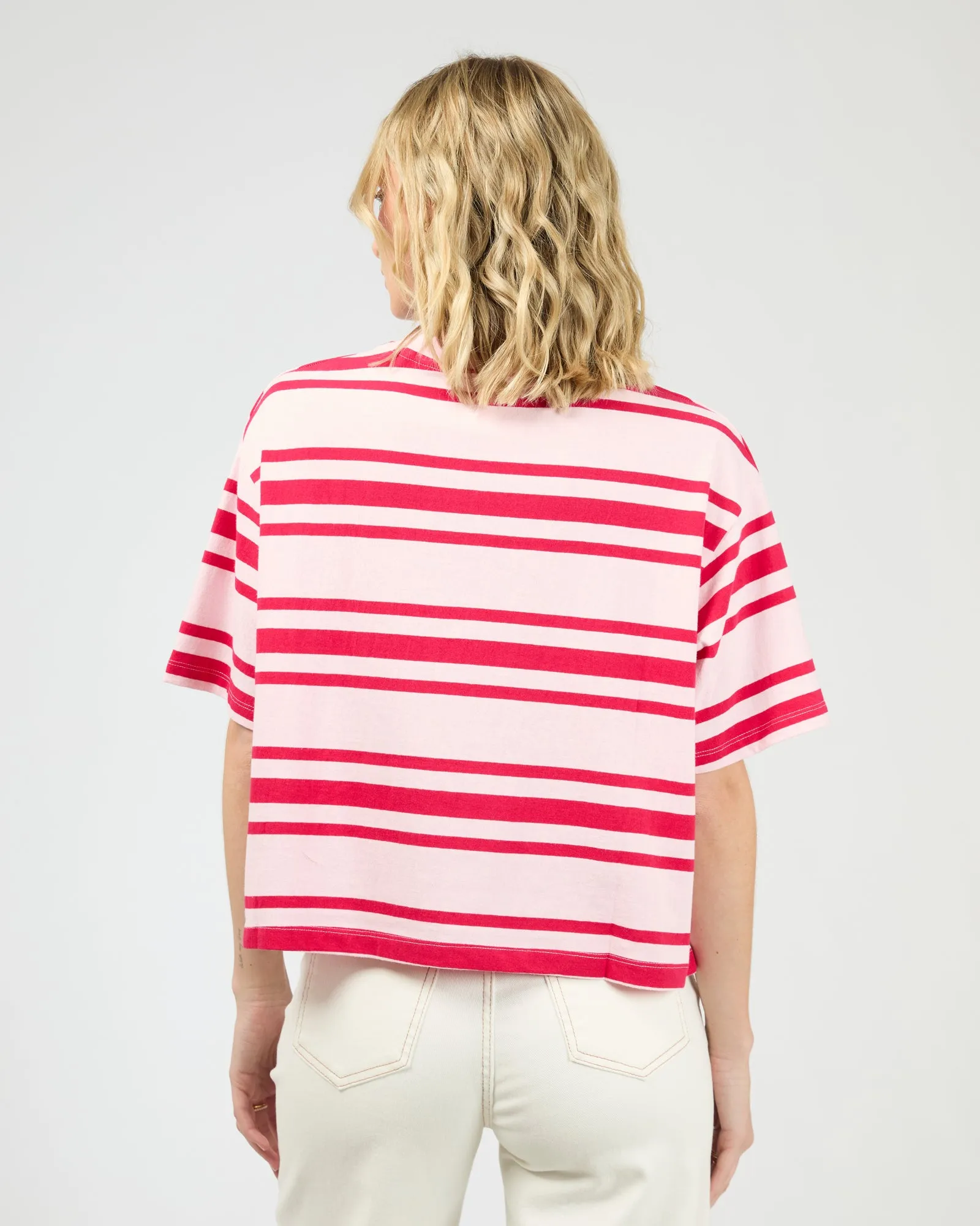 Ruby Crop Relaxed Tee Red sold by All About Eve product image thumbnail 3