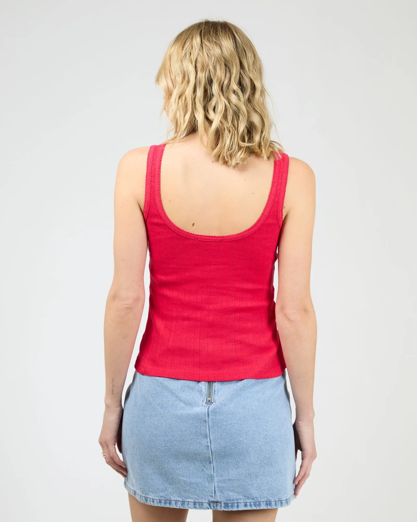Tia Tank Red sold by All About Eve product image thumbnail 4