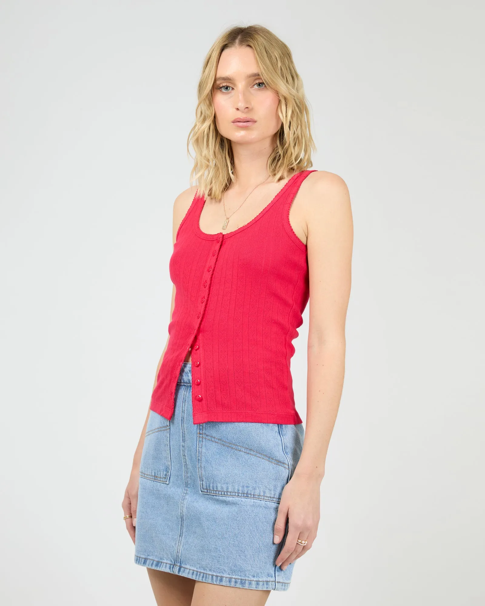 Tia Tank Red sold by All About Eve product image thumbnail 5