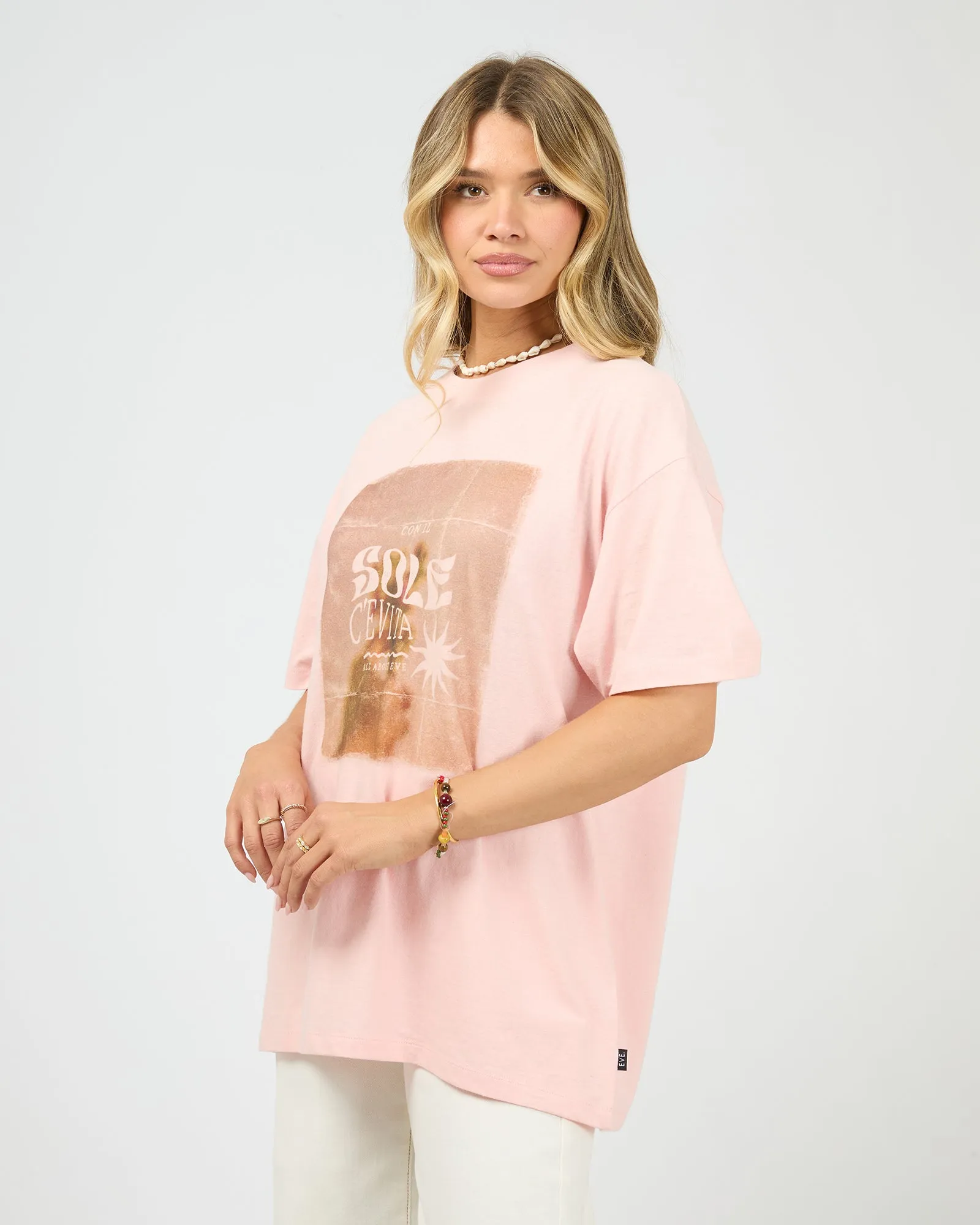 Postcard Relaxed Tee Rose sold by All About Eve product image thumbnail 4