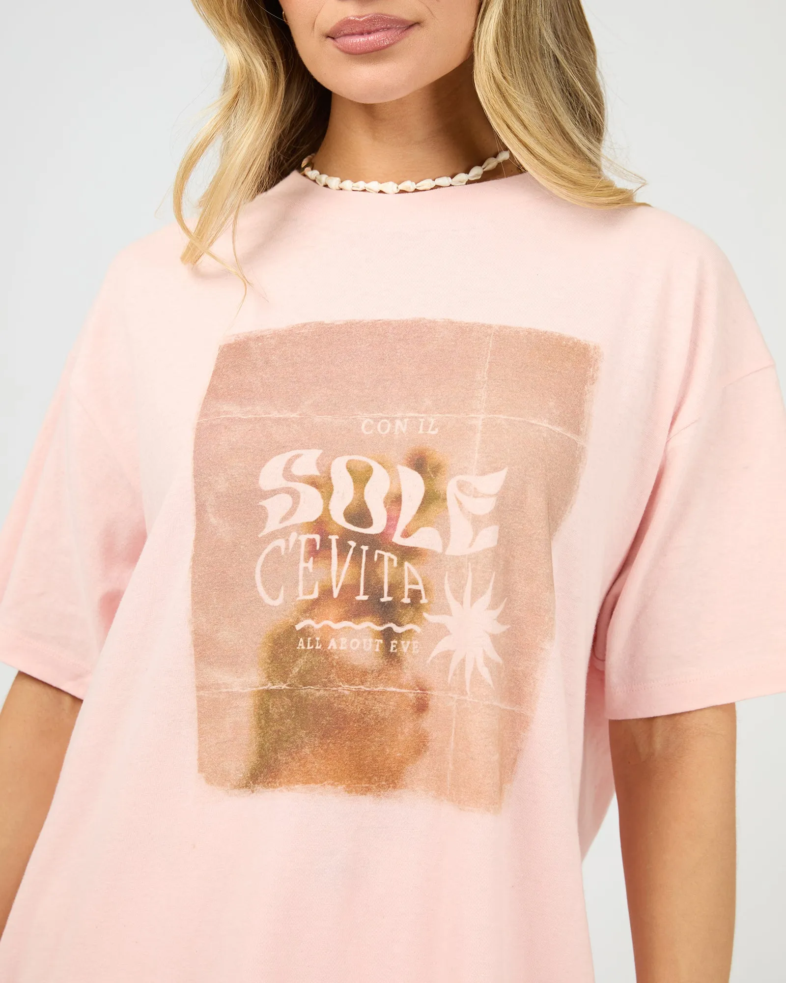 Postcard Relaxed Tee Rose sold by All About Eve product image thumbnail 5