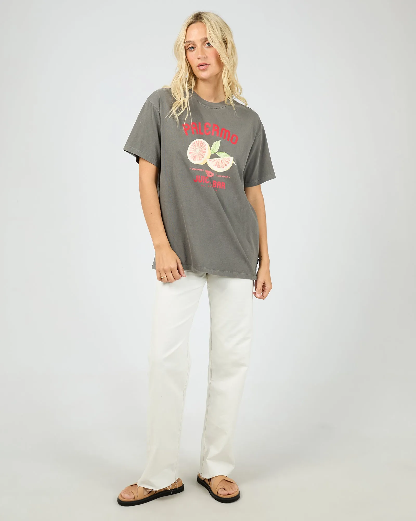 Palermo Relaxed Tee Charcoal sold by All About Eve product image thumbnail 2