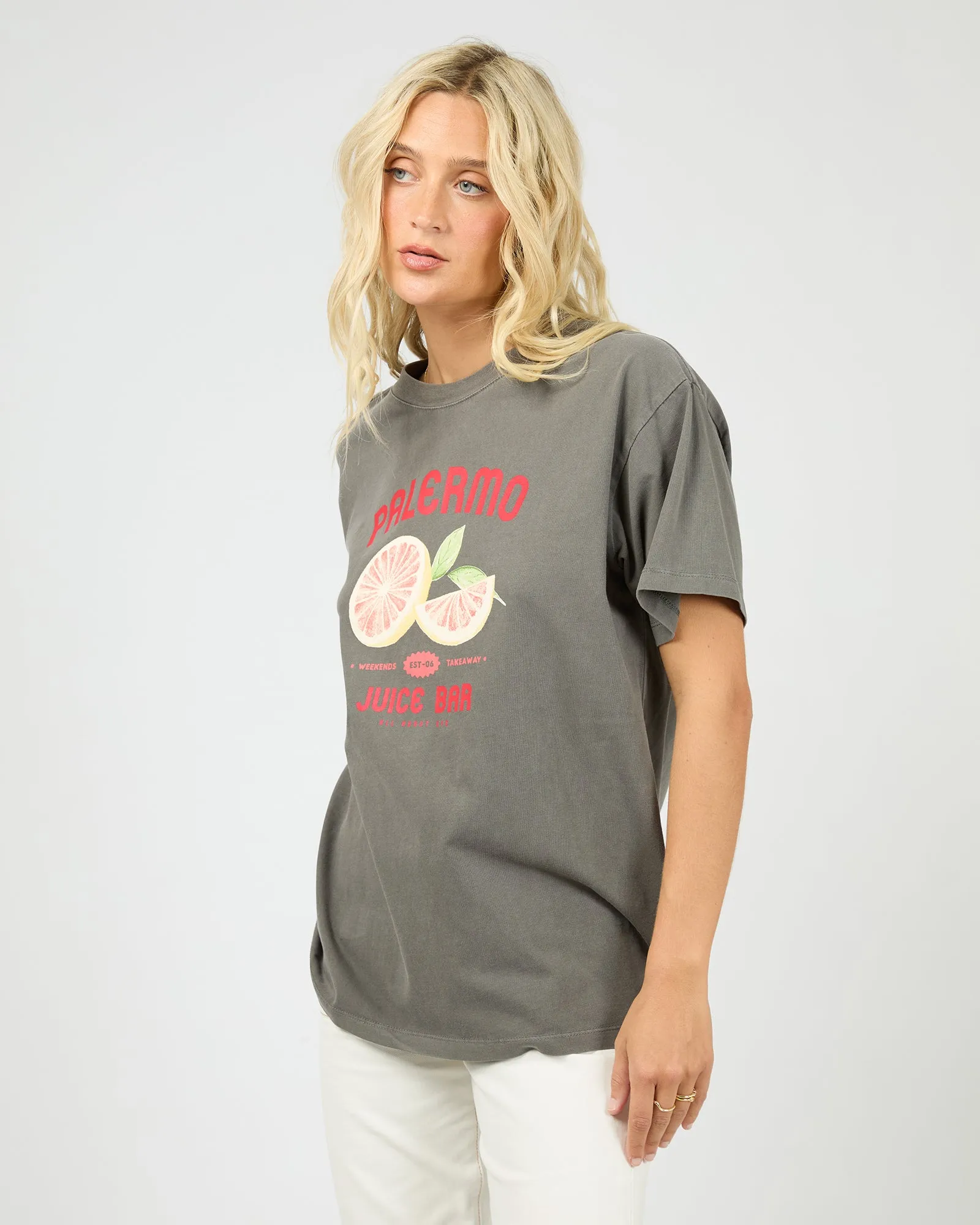 Palermo Relaxed Tee Charcoal sold by All About Eve product image thumbnail 5