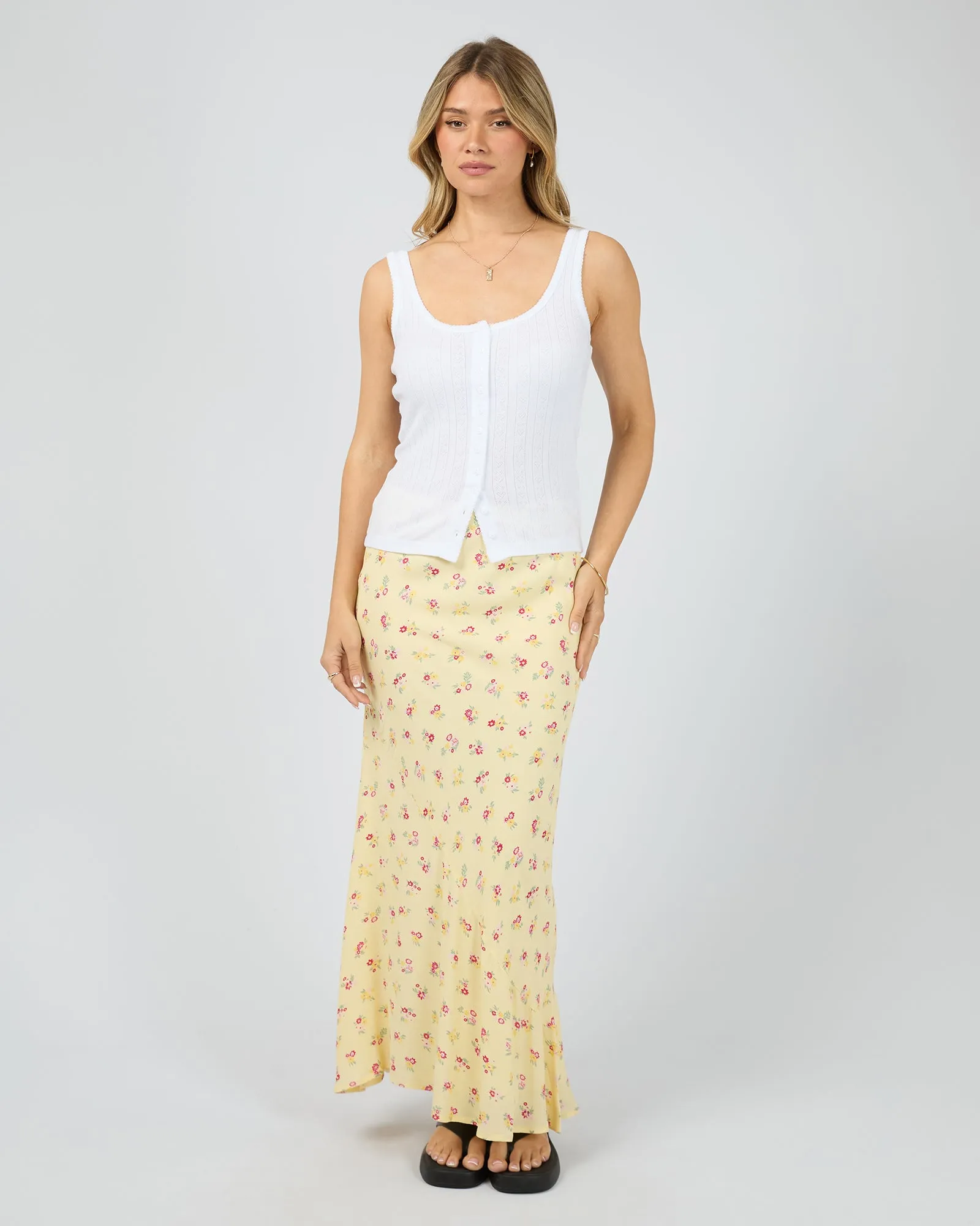 Tia Tank White sold by All About Eve product image thumbnail 2