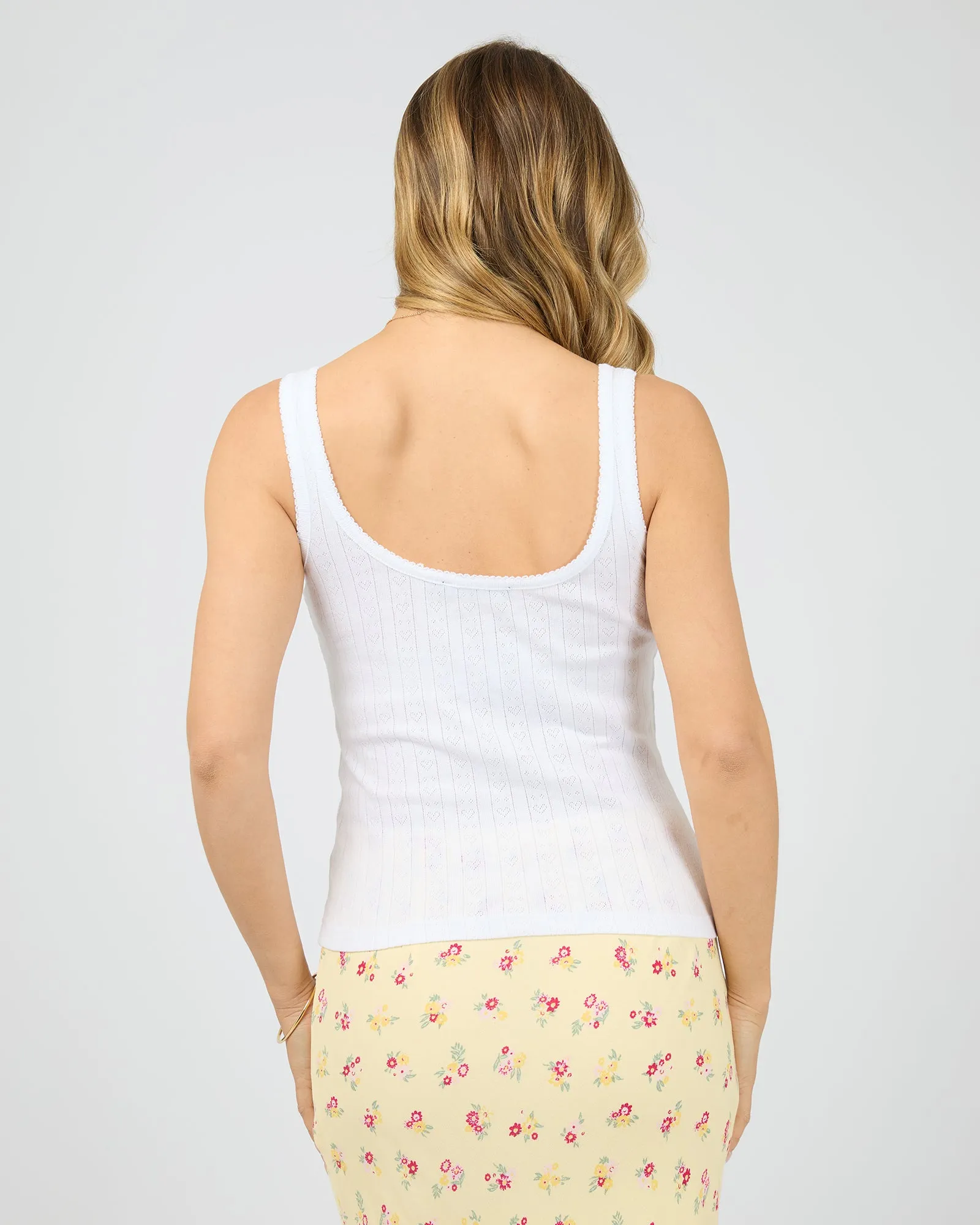 Tia Tank White sold by All About Eve product image thumbnail 3