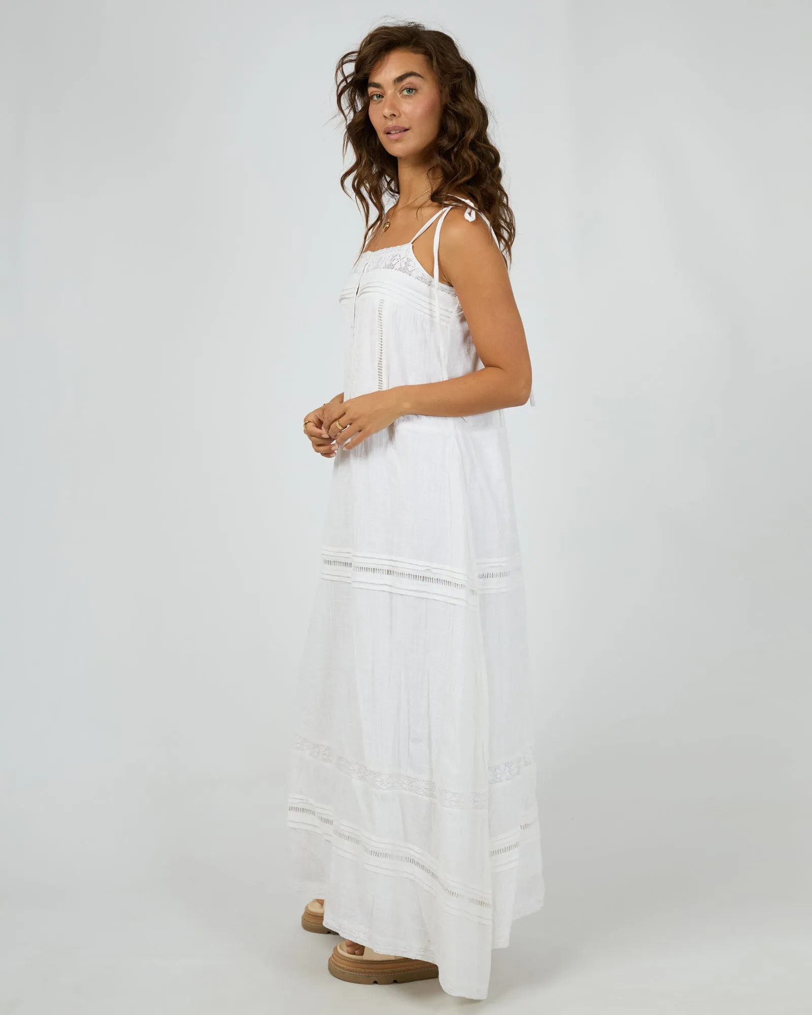 Dusty Maxi Dress White sold by All About Eve product image thumbnail 3