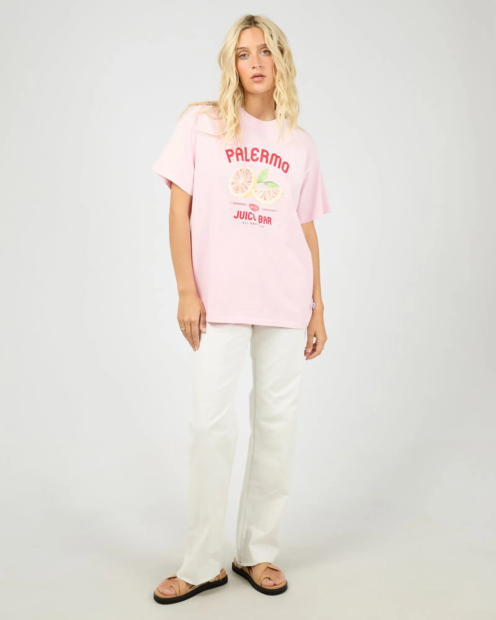Palermo Relaxed Tee Light Pink sold by All About Eve product image thumbnail 2