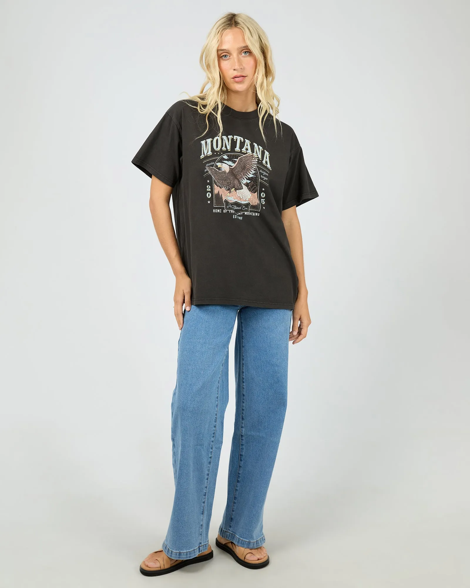 Montana Relaxed Tee Washed Black sold by All About Eve product image thumbnail 2