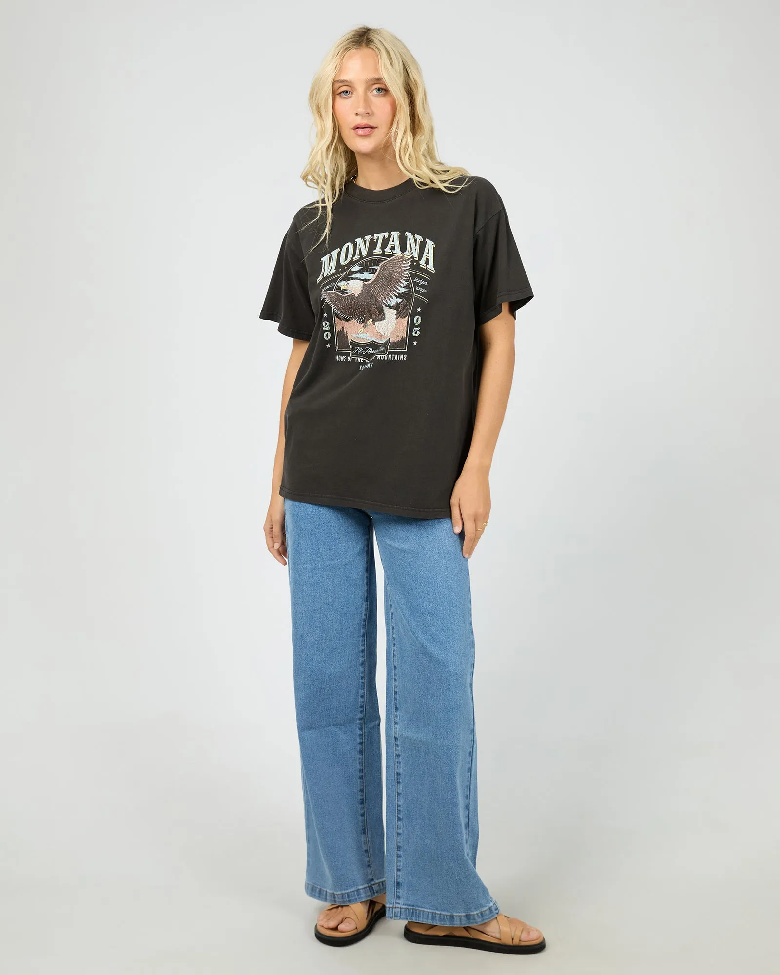 Montana Relaxed Tee Washed Black sold by All About Eve product image thumbnail 3