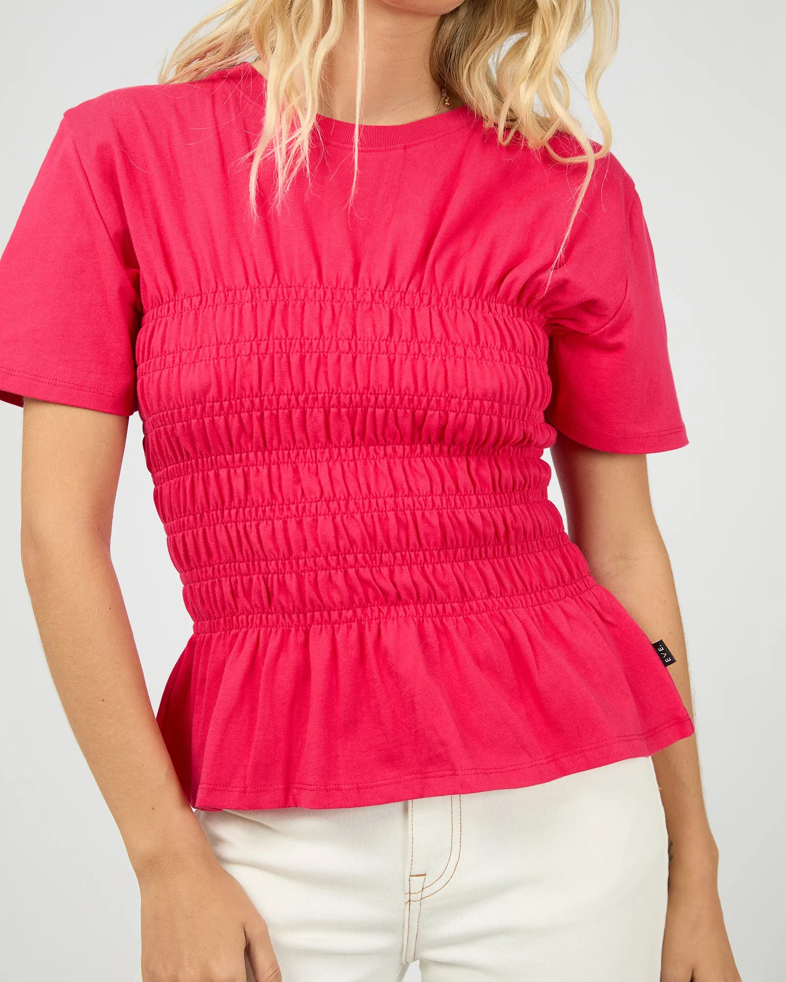 Lipa Ruched Top Red sold by All About Eve product image thumbnail 5