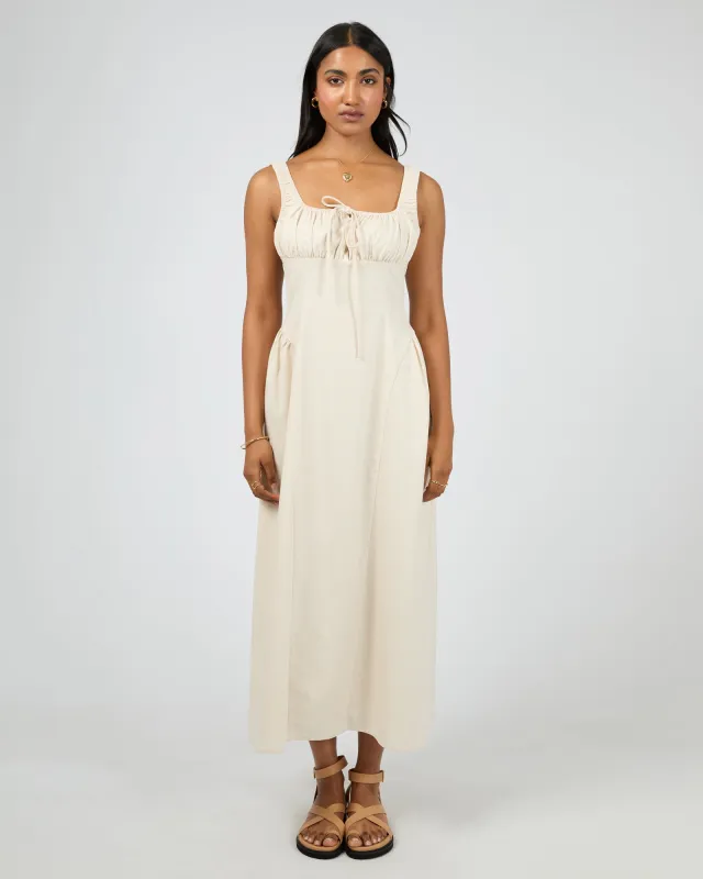 Mavis Maxi Dress Natural sold by All About Eve